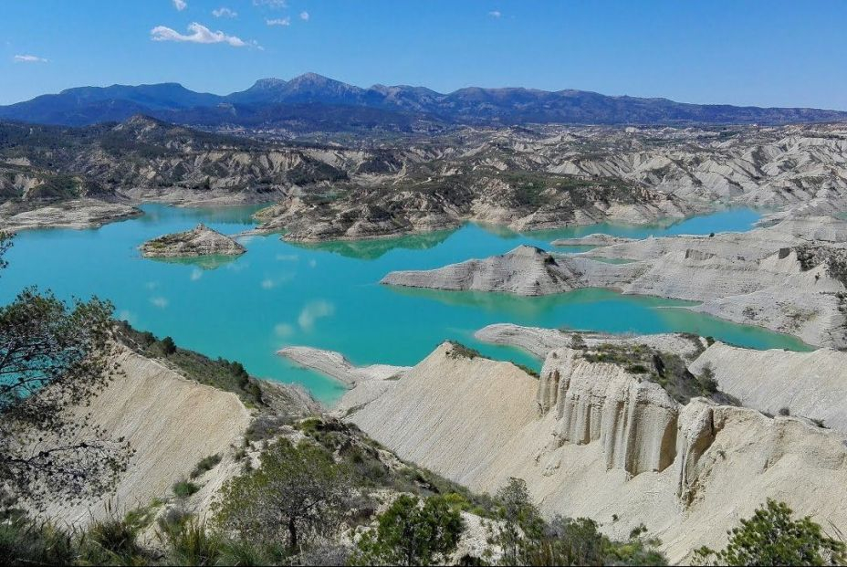 Los barrancos de Gebas vistos desde El Mirador Los barrancos de Gebas vistos desde El Mirador