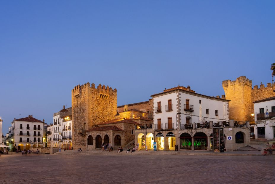 bigstock Caceres Spain  August     424105700
