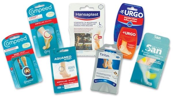 Mejores apósitos tipo Compeed para ampollas