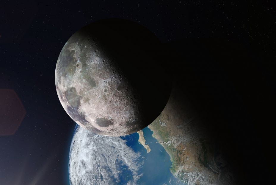 Un estudio ofrece una pista más sobre el origen de la Luna