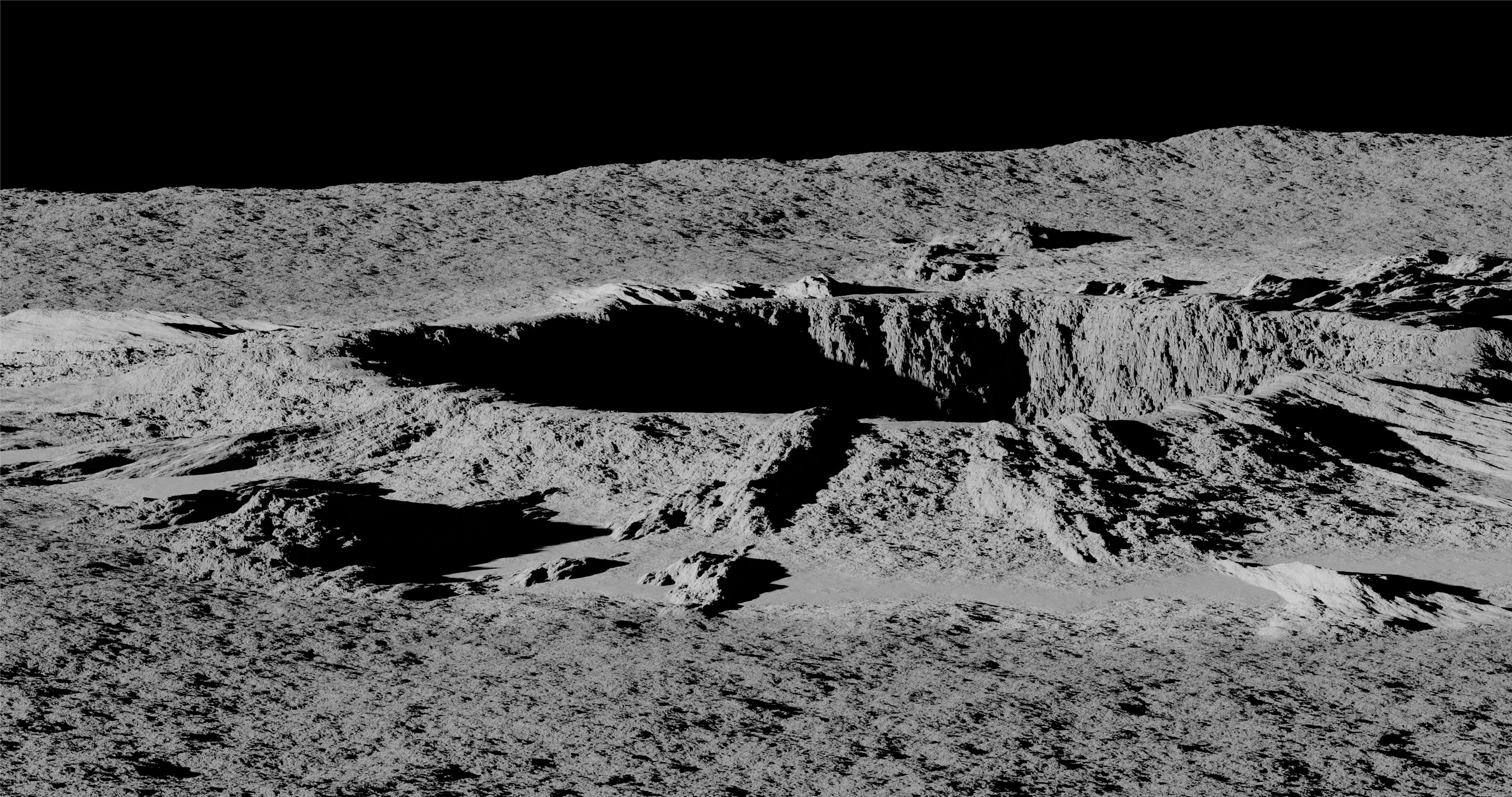 China descubre un nuevo mineral en la Luna