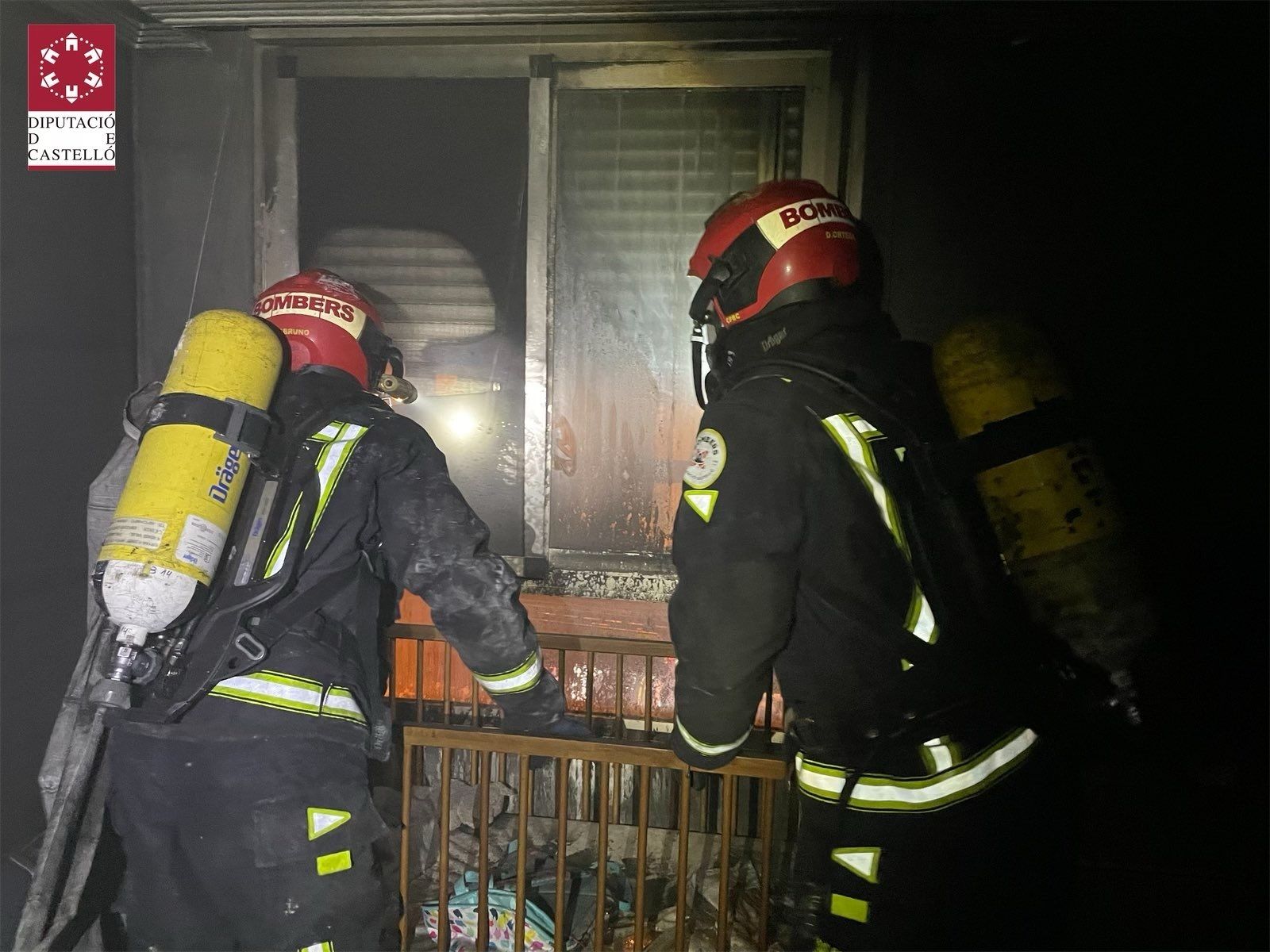 Fallece un hombre en el incendio de una cochera en Onda (Castellón). Foto: Europa Press