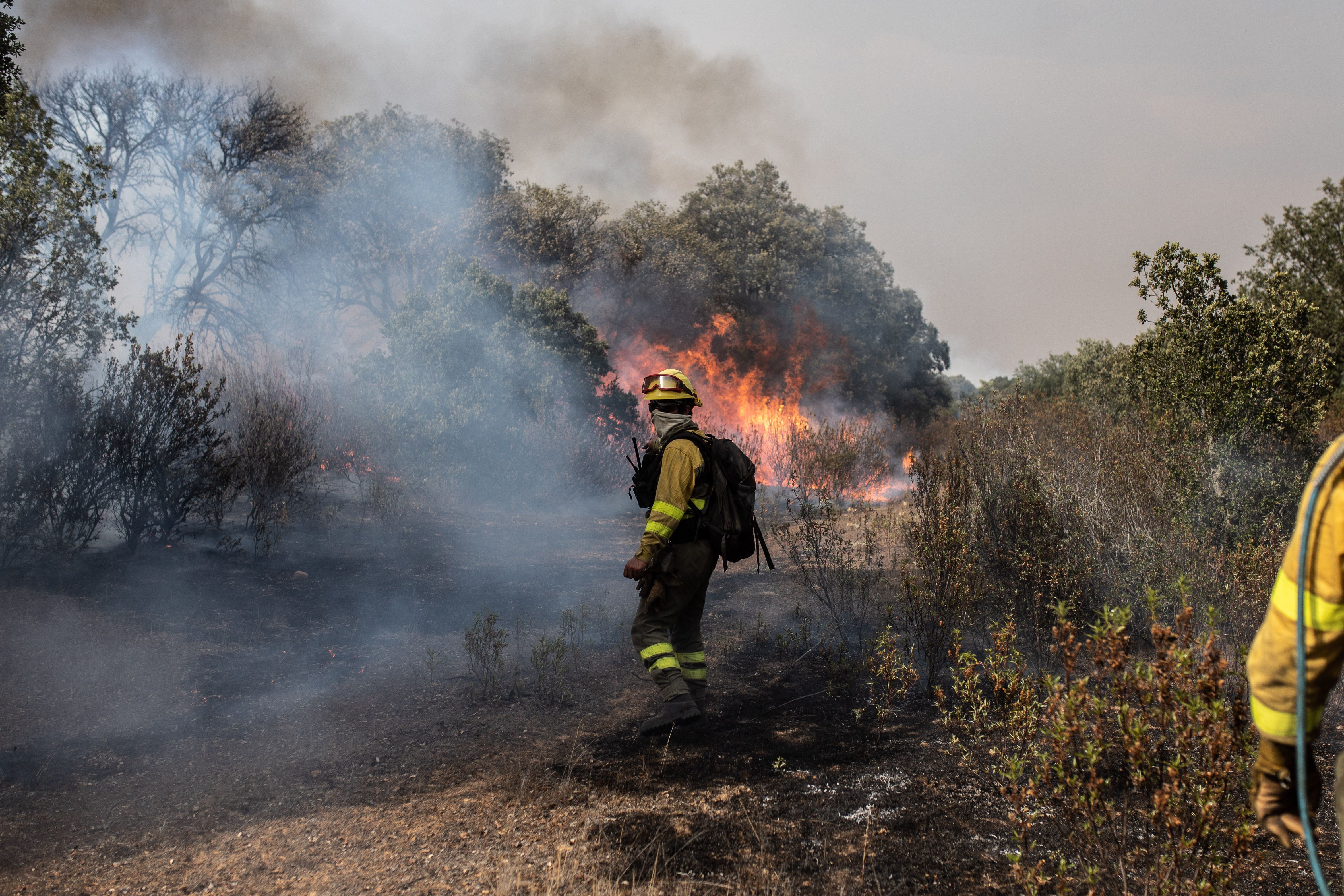 Los rayos han tenido una incidencia "extremadamente alta" este año en los incendios forestales