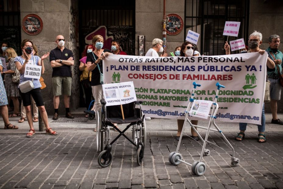 Familiares y usuarios dirán ‘basta’ al nuevo modelo de residencias con una manifestación "histórica"