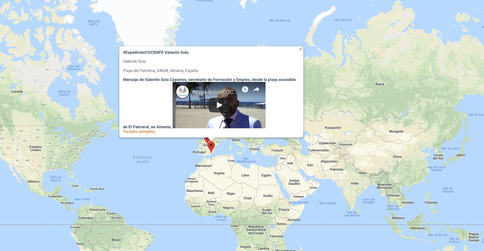 Nace Expedición COCEMFE, el mapa de la inclusión en el mundo