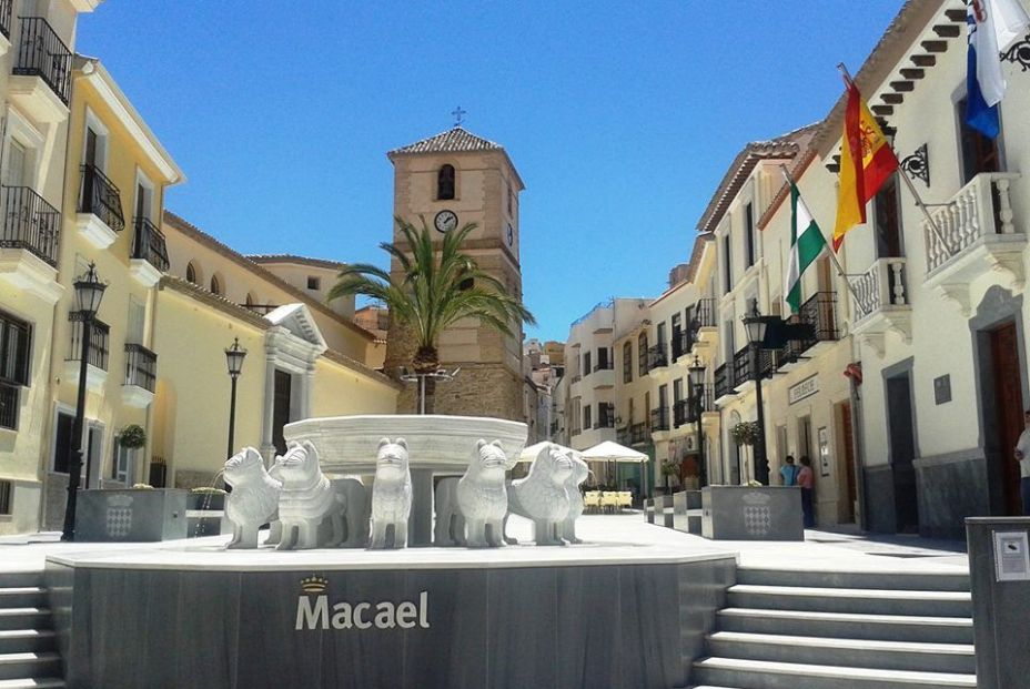 Fuente de los Leones en Macael. foto ayuntamiento de macael