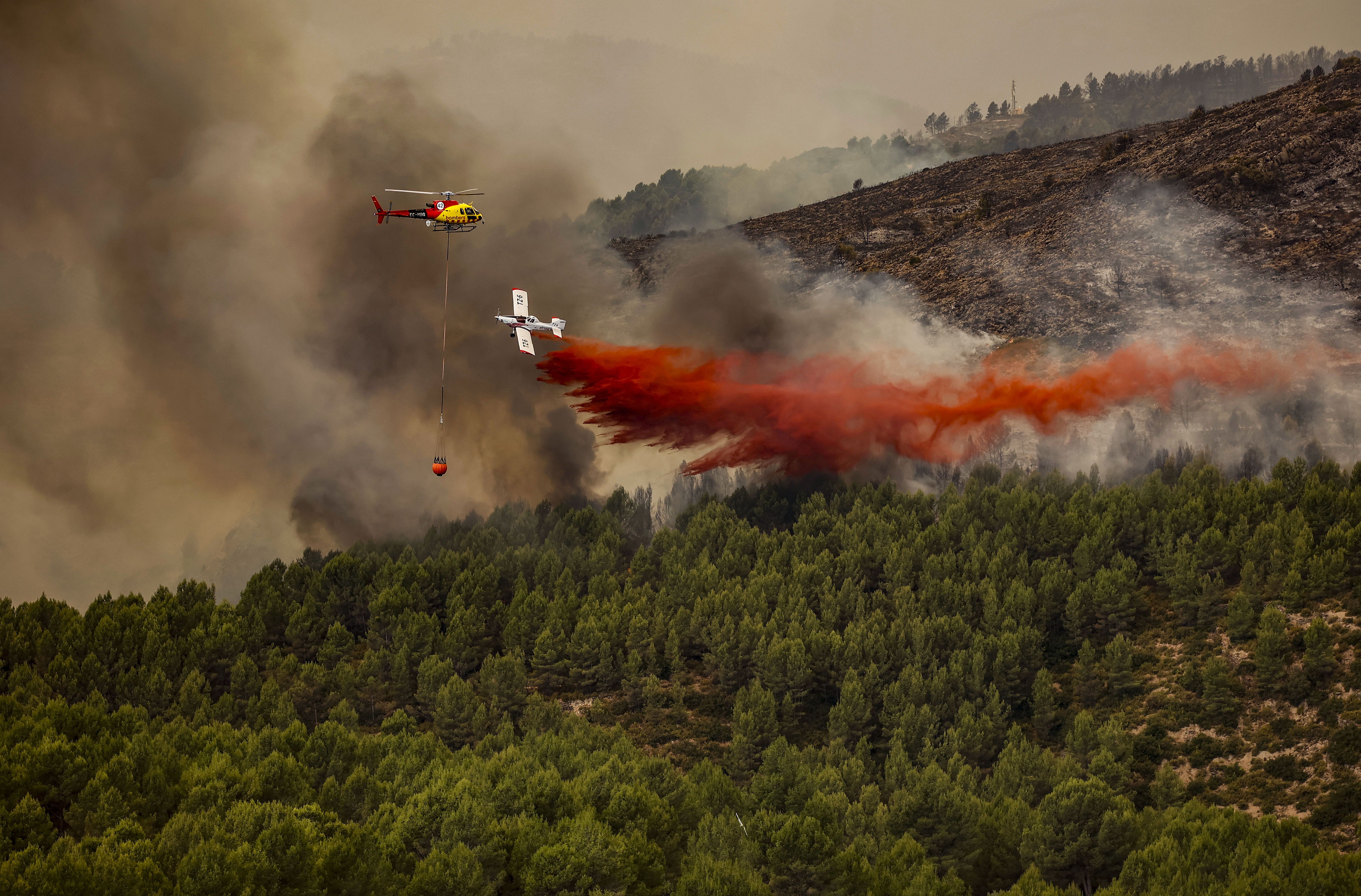 El fuego arrasa España: este año han ardido cuatro veces más hectáreas que la media de una décadaEuropaPress