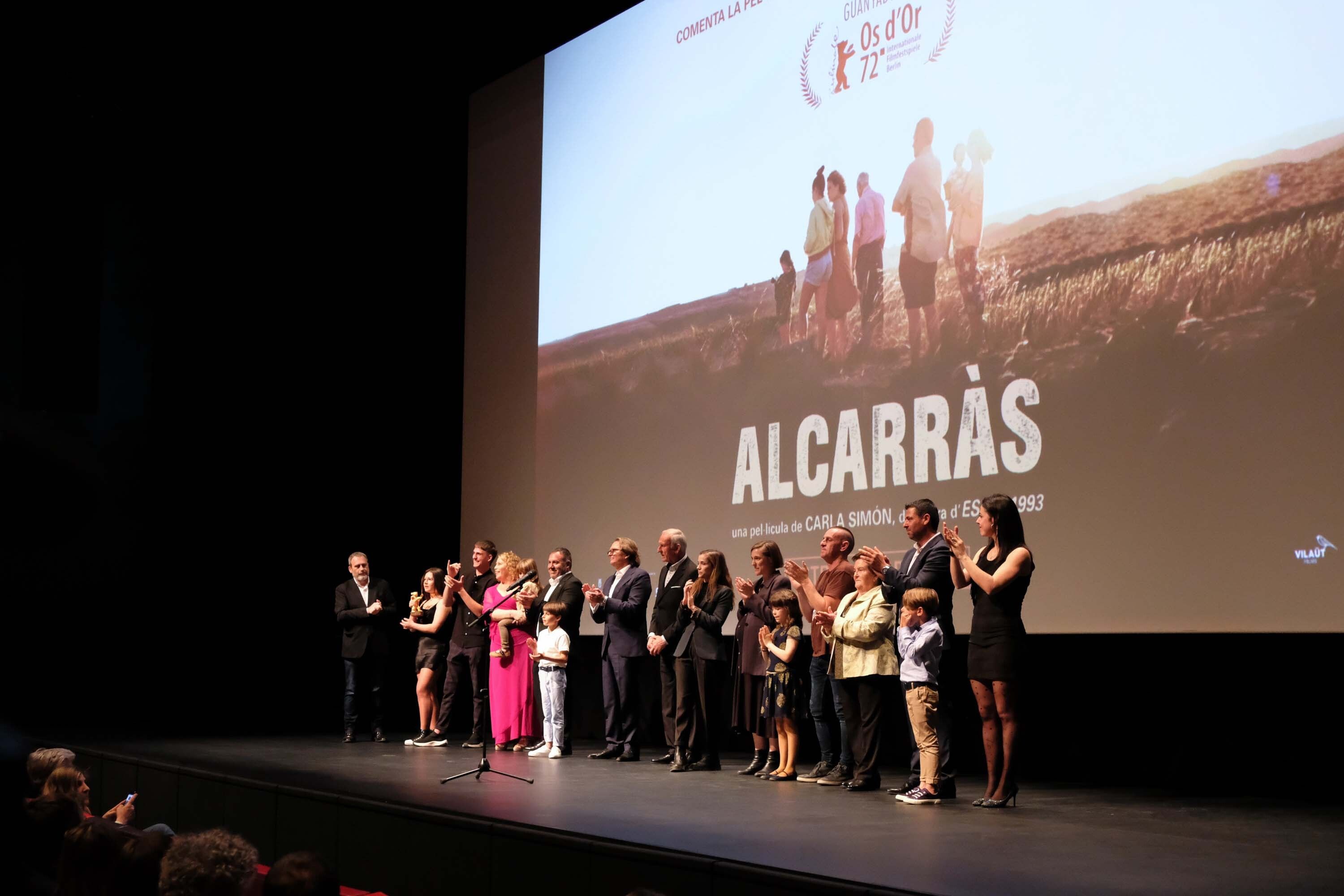 EuropaPress 4409010 foto familia asistentes escenario preestreno pelicula carla simon alcarras