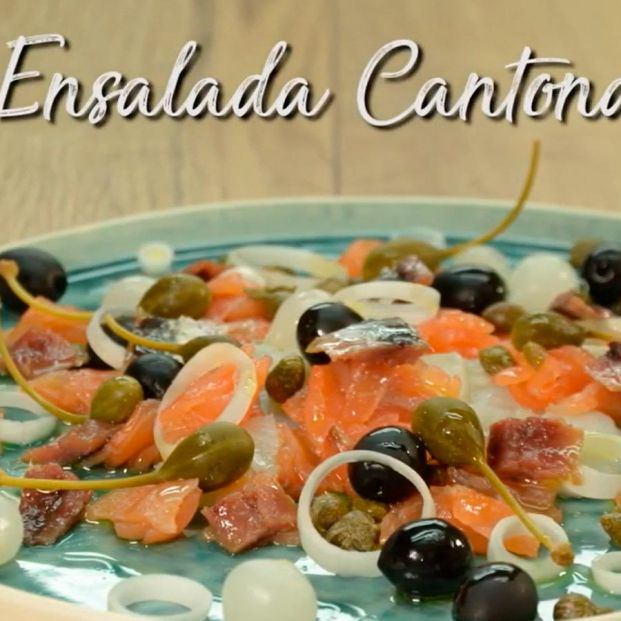Ensalada cantonal típica de la Región de Murcia: video receta. Foto: 1001 sabores