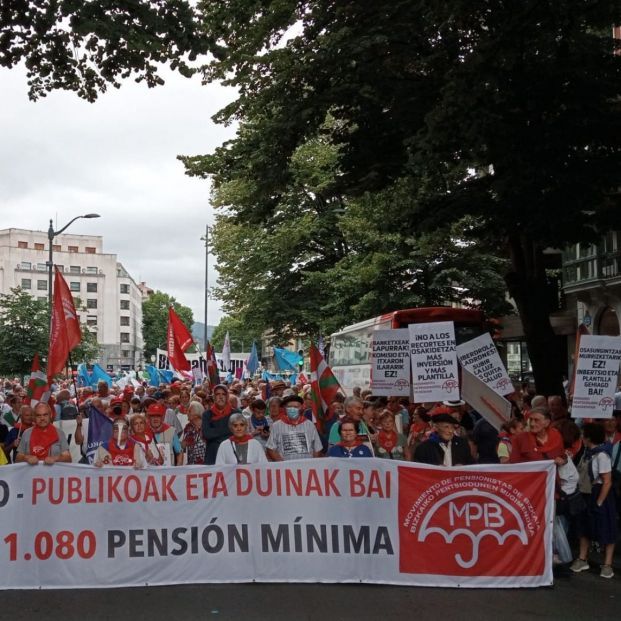 pensionistas vascos 22 agosto manifestación