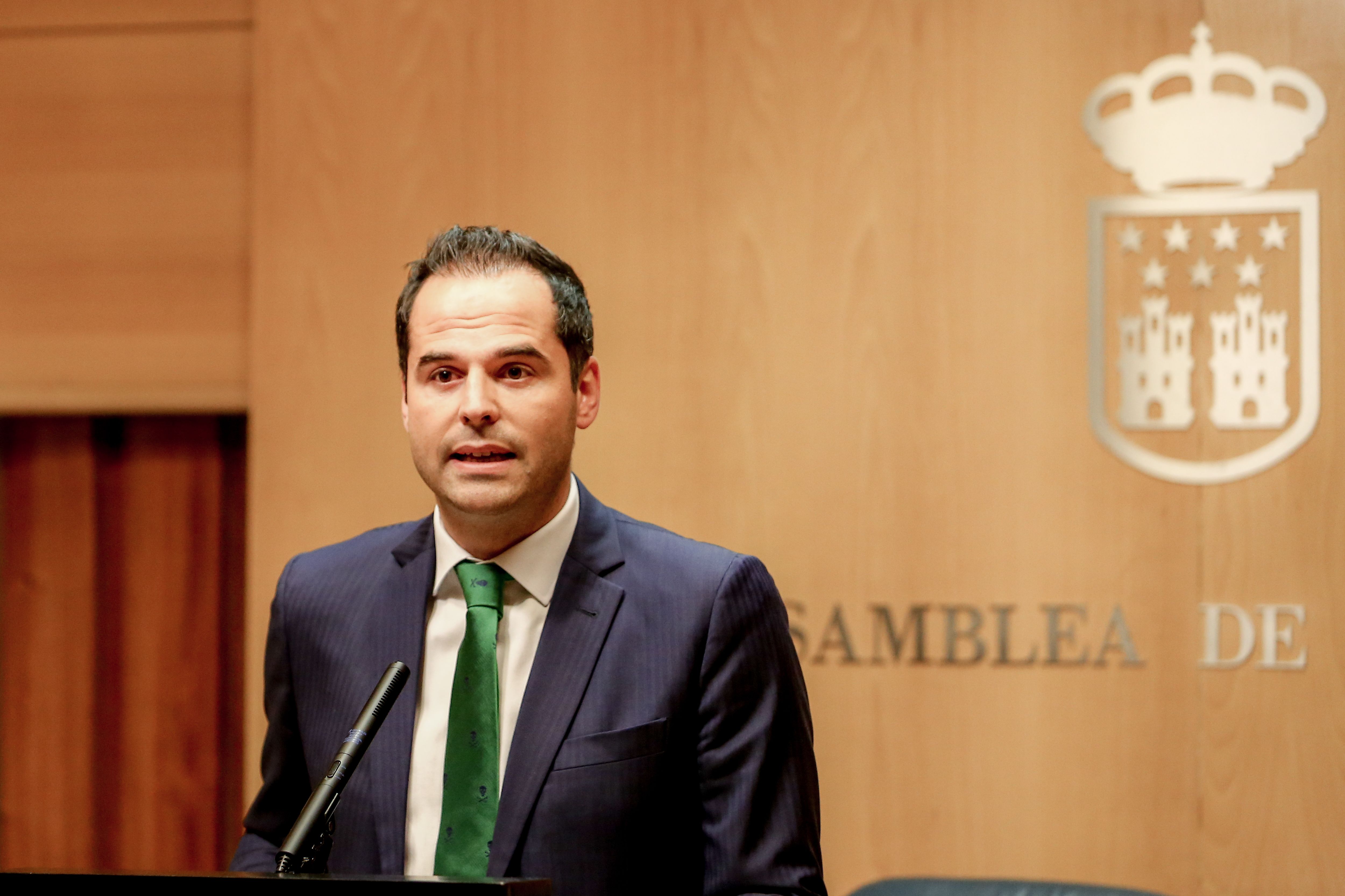 El candidato de Ciudadanos a la presidencia de la Comunidad de Madrid Igancio Aguado