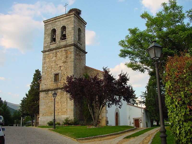 Iglesia de la Natividad de Nuestra Señora en Navacerrada. Foto Wikipedia