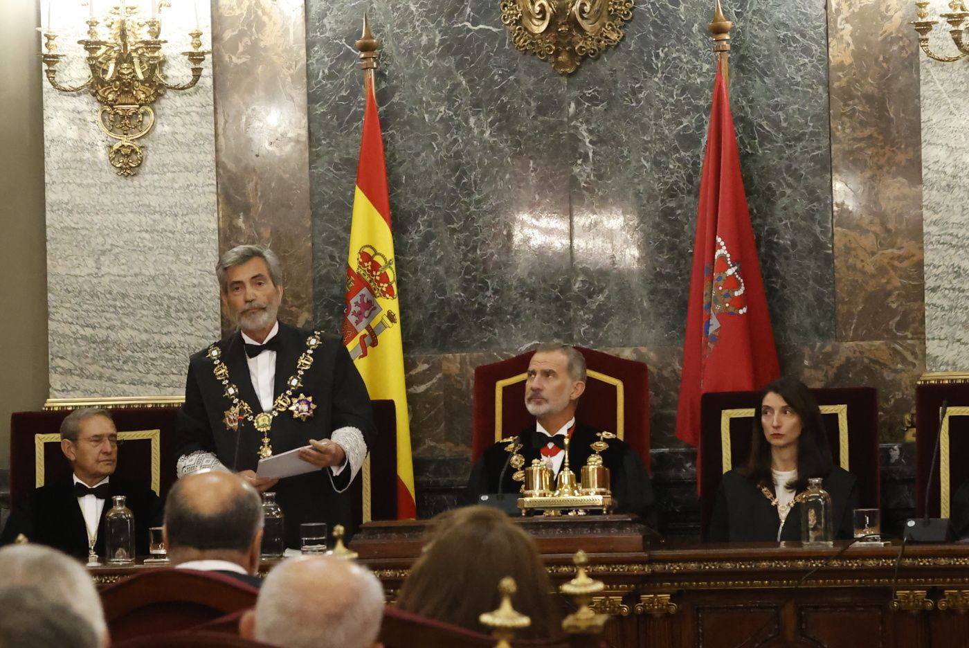 Lesmes amenaza con decisiones que no le gustan si sigue el bloqueo judicial Lesmes amenaza con decisiones que no le gustan si sigue el bloqueo judicial
