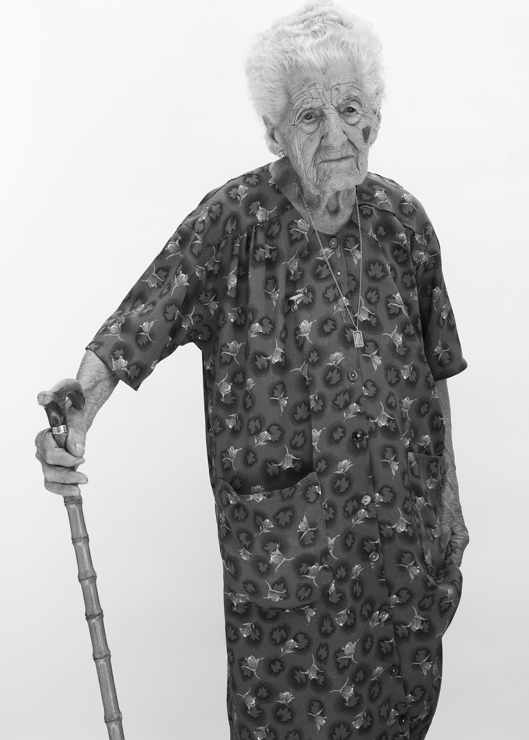 Juana María Sánchez Rubio. Testigo de la Guerra Civil Española. Fotografía de Luis Areñas