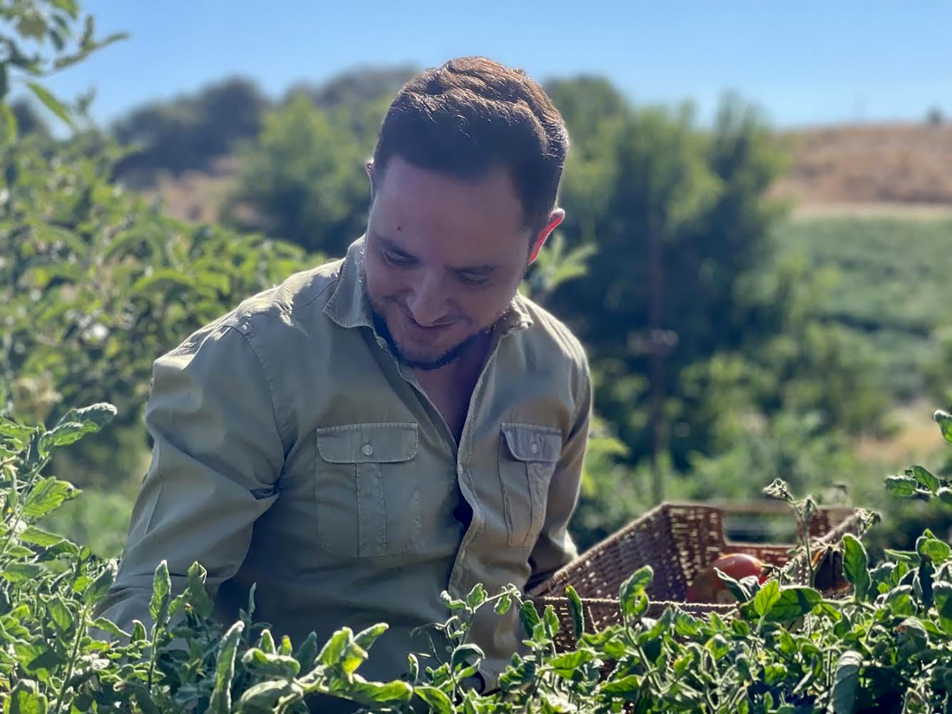 Sergio López Vaquero: "Damos al agricultor madrileño una herramienta para rentabilizar su trabajo". Foto: IMIDRA