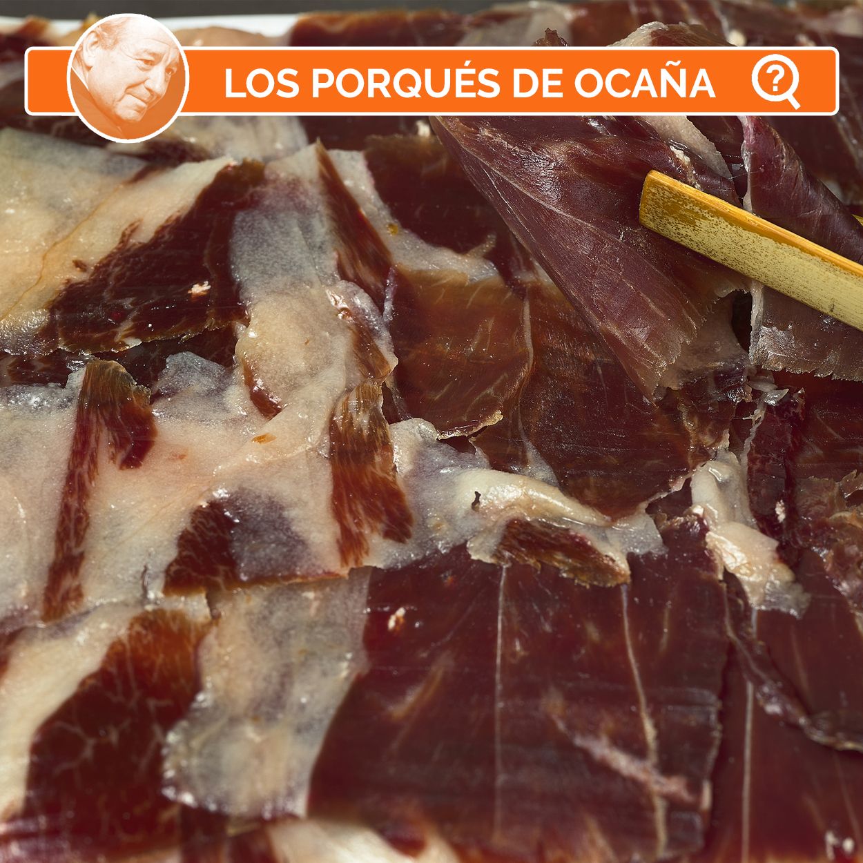 ¿Por qué a veces el jamón tiene puntos blancos terrosos?