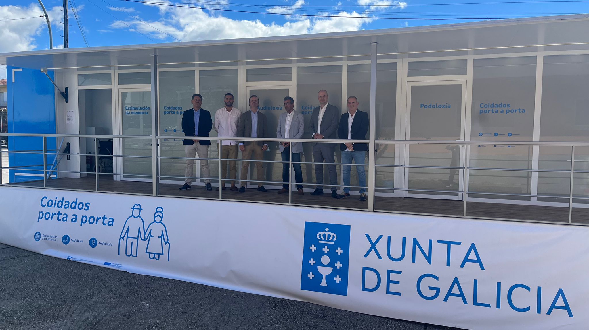 Más de 17.000 mayores gallegos se han beneficiado del programa 'Cuidados puerta a puerta'. Foto: Xunta de Galicia