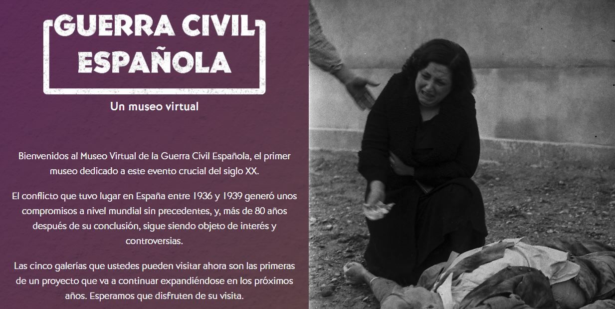 Crean el primer museo virtual sobre la Guerra Civil Española. Foto: Museo Virtual