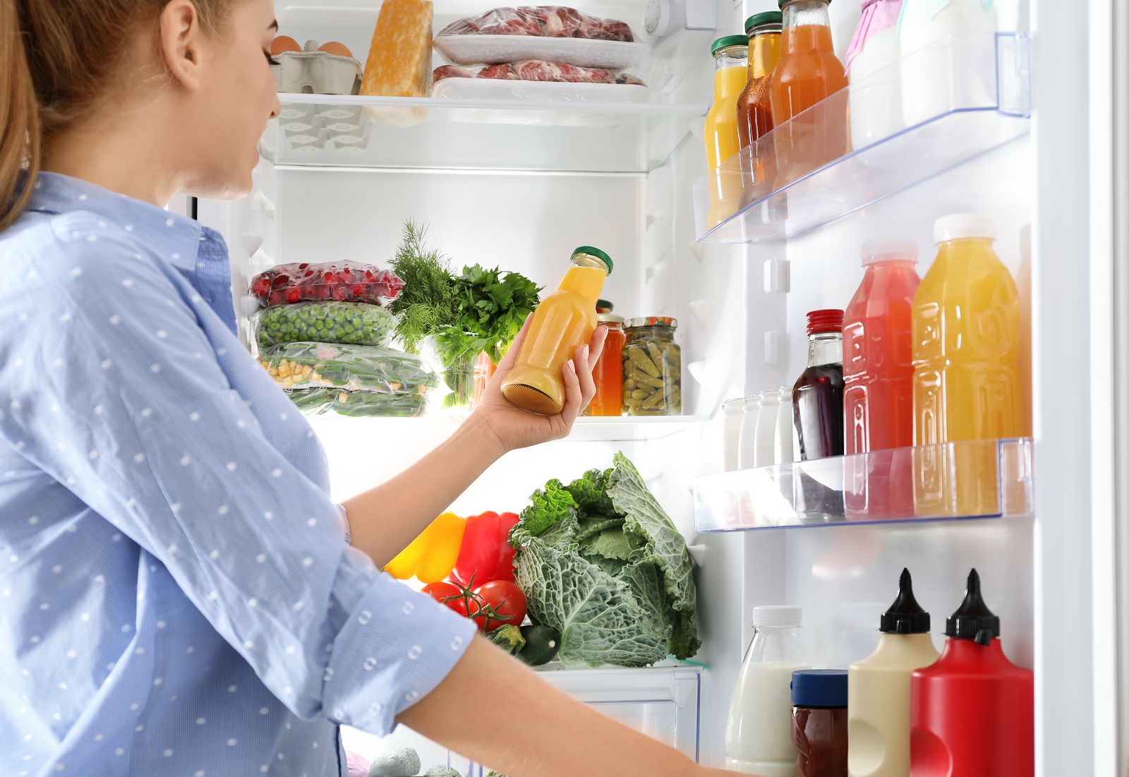 Guardar los alimentos como mucho una hora después de comprarlos