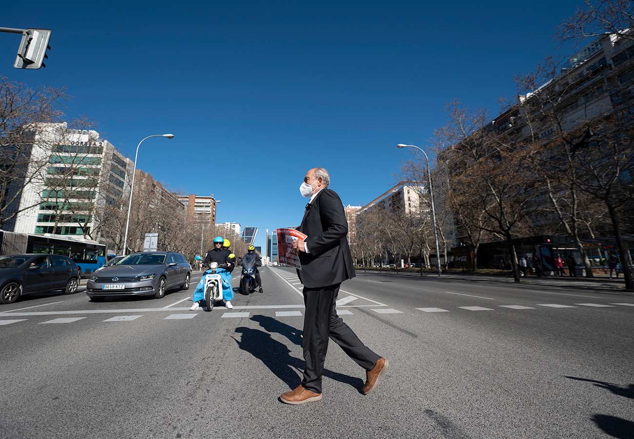 Carlos San Juan: “La banca no ha mejorado como quisiéramos, porque las medidas son voluntarias” Foto: Europa Press