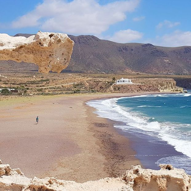 Playa de los Escullos. Foto Parque Natural Cabo de Gata