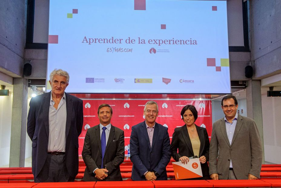  Romay, la Cámara de Gipuzkoa y 65YMÁS, unidos en la campaña ‘Aprender de la Experiencia’