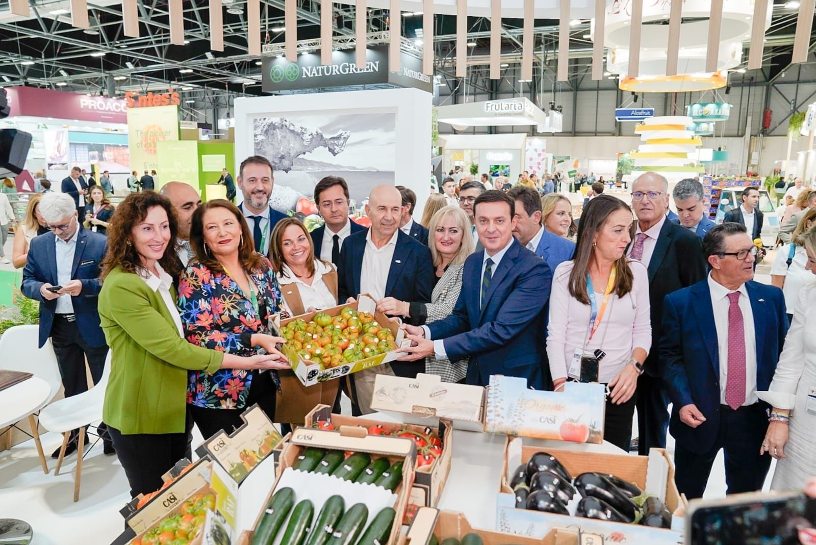 La Diputación almeriense y 'Sabores Almería' apoyan a su sector agrícola en Fruit Attraction. Europa Press (El presidente de la Diputación de Almería acude a Fruit Attraction)
