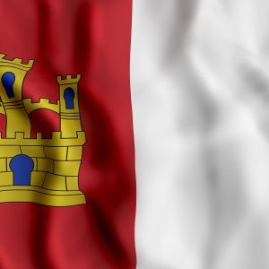 bigstock Castilla La Mancha Flag Waving 180054004