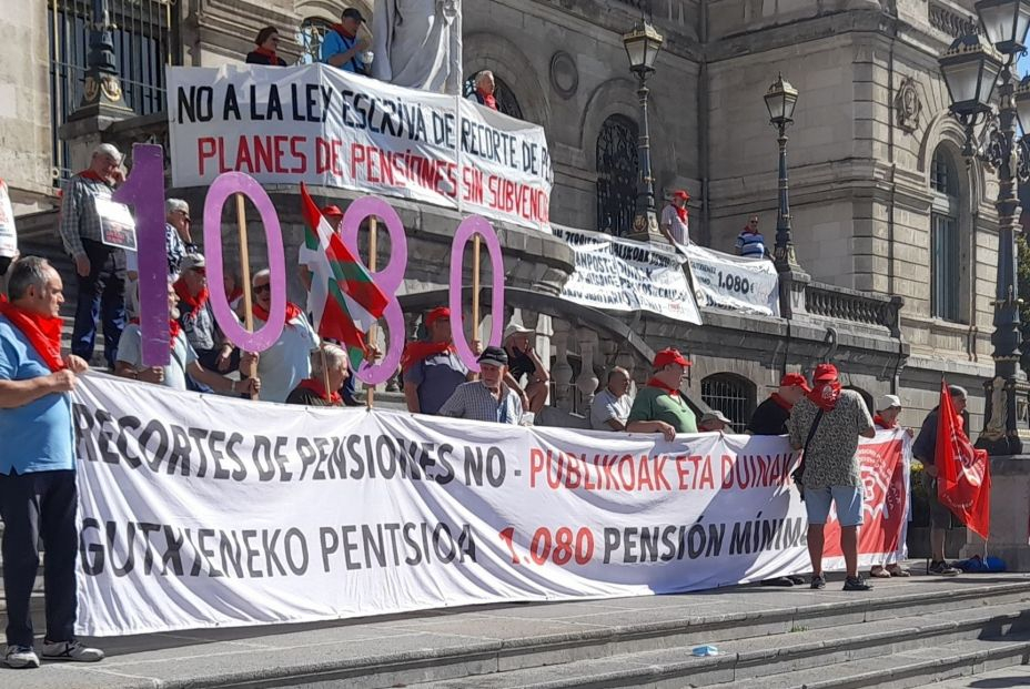 EuropaPress pensionistas vascos piden paga diciembre compense poder adquisitivo perdido