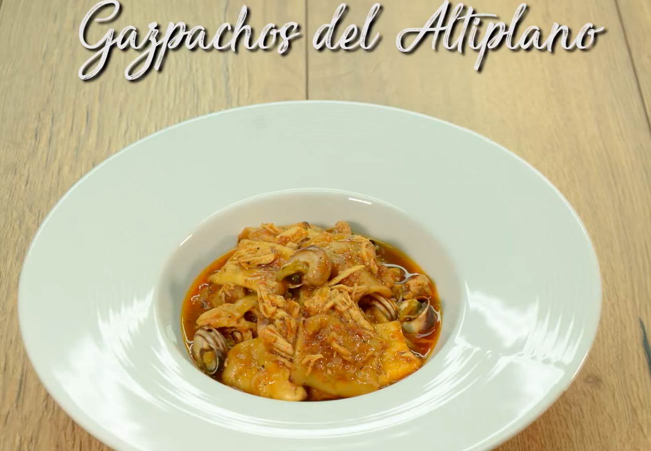 Gazpachos del altiplano: vídeoreceta