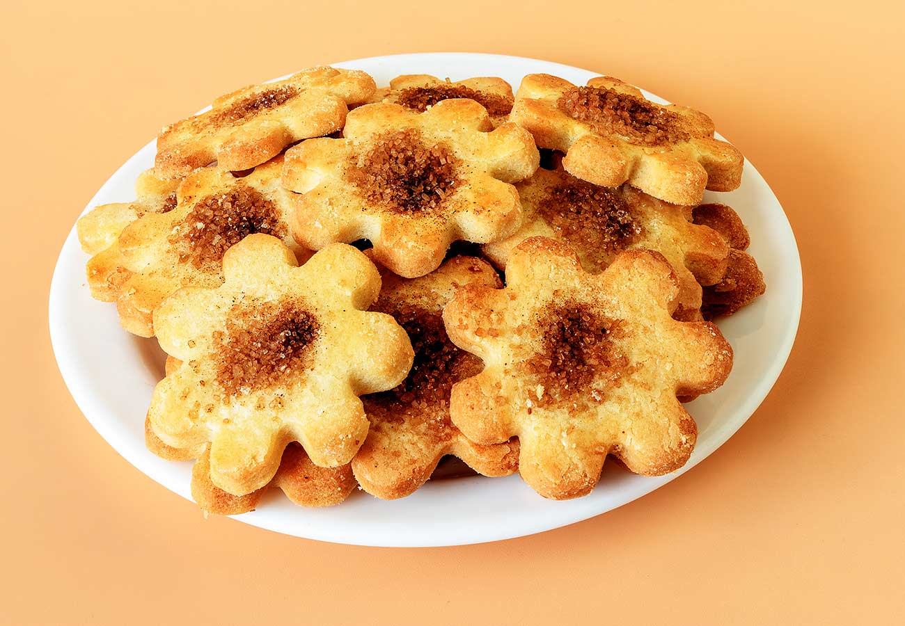 Receta de Galletas caseras con canela y azúcar moreno. Foto: bigstock