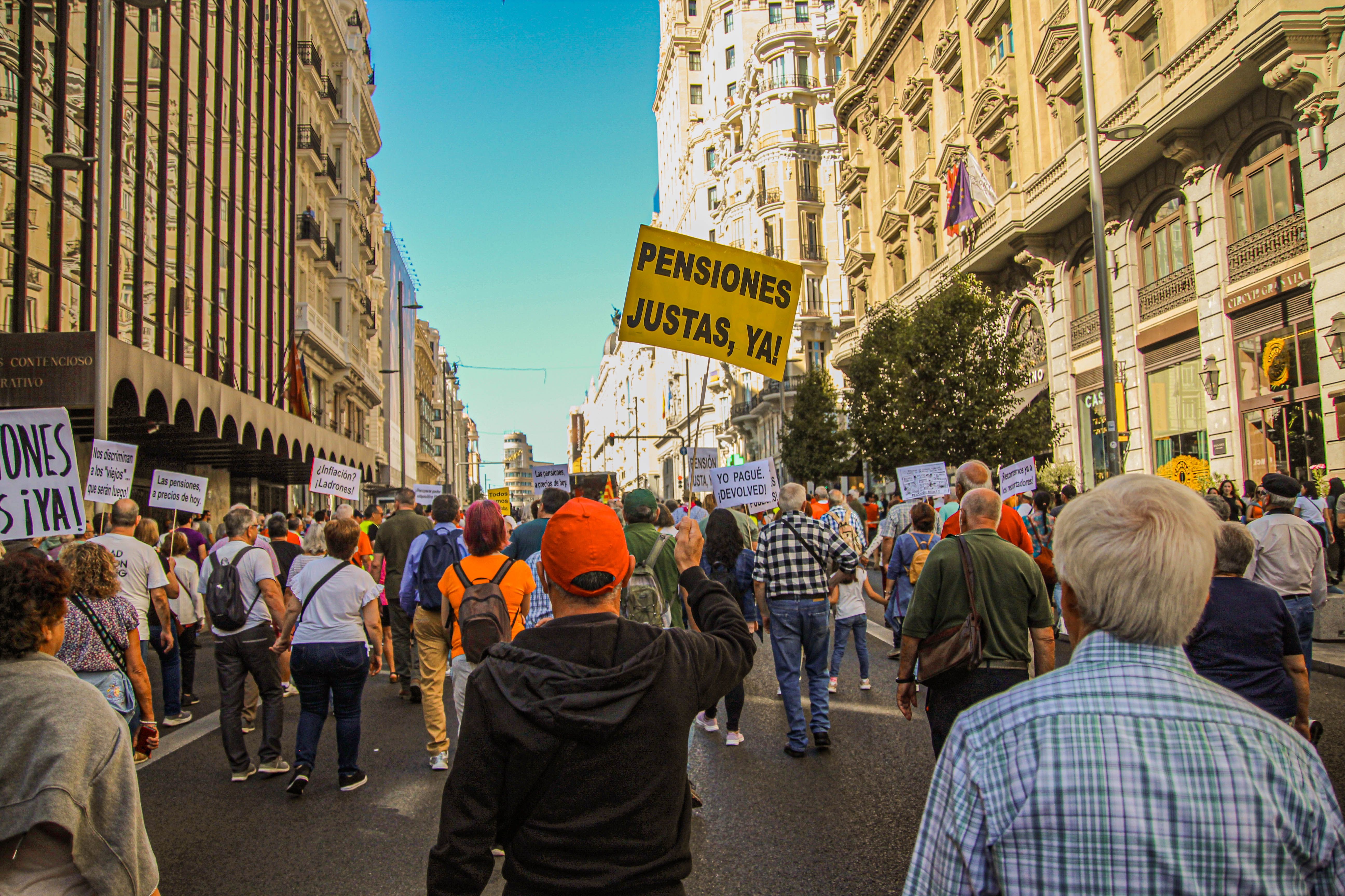 Cambios en noviembre: así quedan las pensiones Pensionistas (Foto: Álvaro Ríos y Pablo Recio)