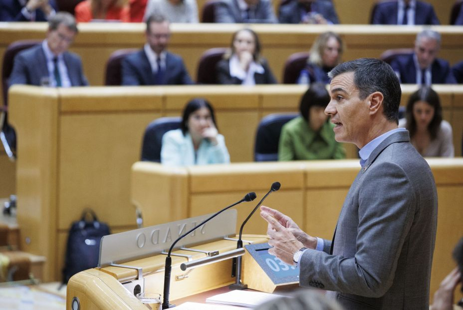 EuropaPress 4754510 presidente gobierno pedro sanchez interviene segundo cara cara senado 18