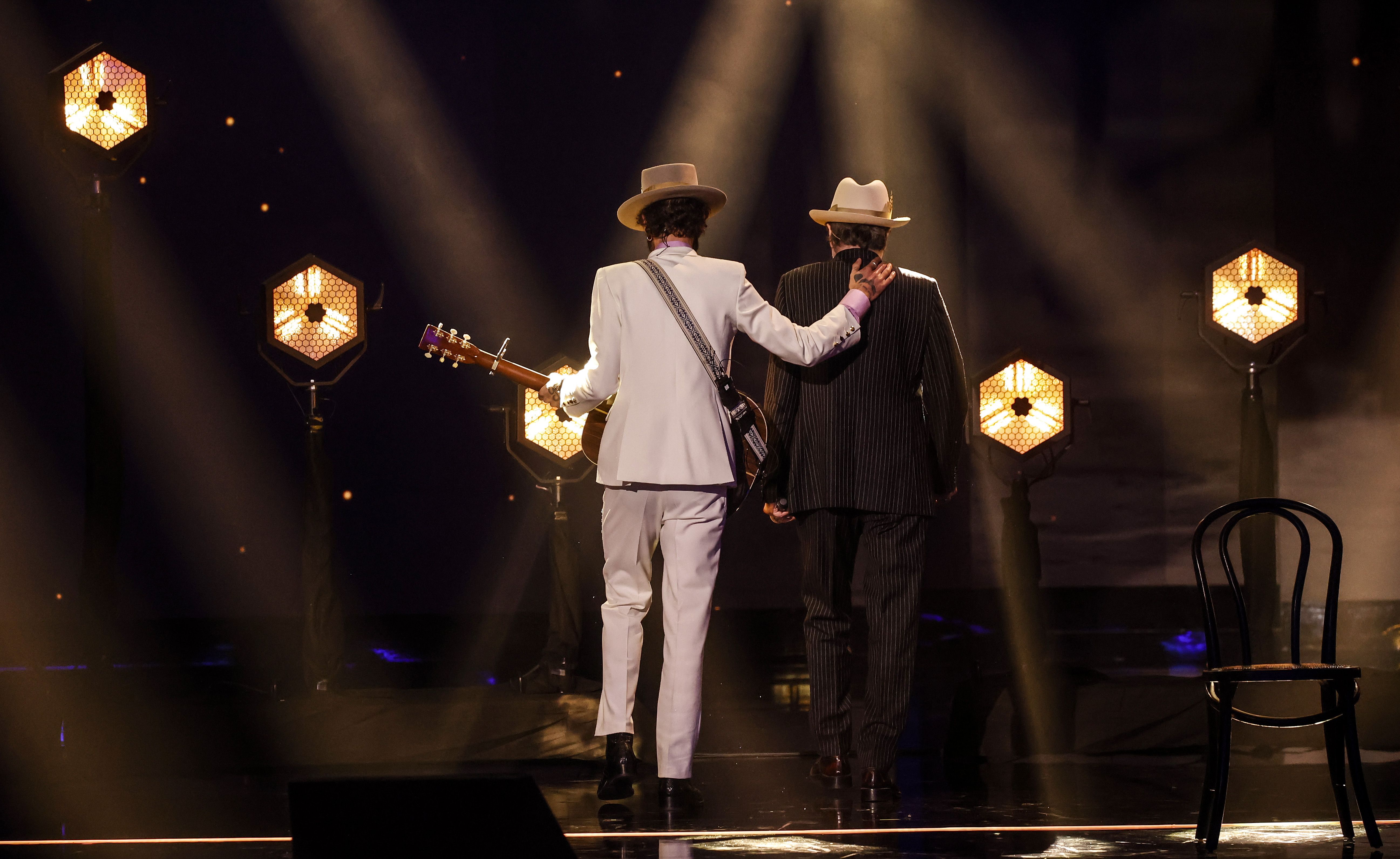 Así suena lo nuevo de Joaquín Sabina, junto a Leiva. Foto: Europa Press