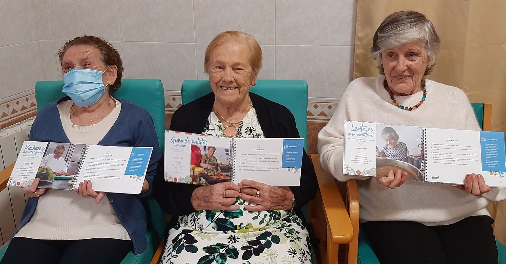 'Saboreando recuerdos' recoge las recetas de los usuarios de la Ayuda a Domicilio de Cádiz