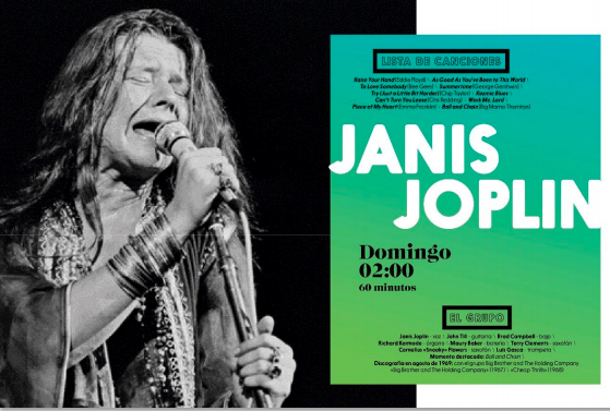 Woodstock. Janis Joplin