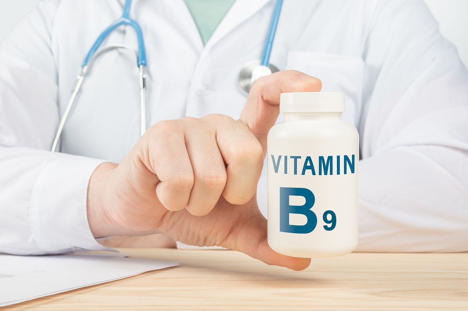 Falta de vitamina B9 