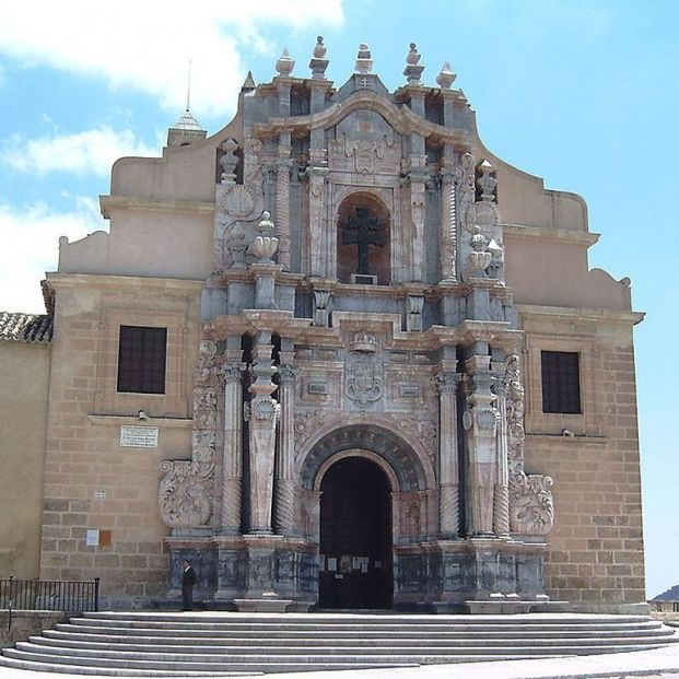 Caravaca castillo santuario Vera Cruz. Foto Wikipedia