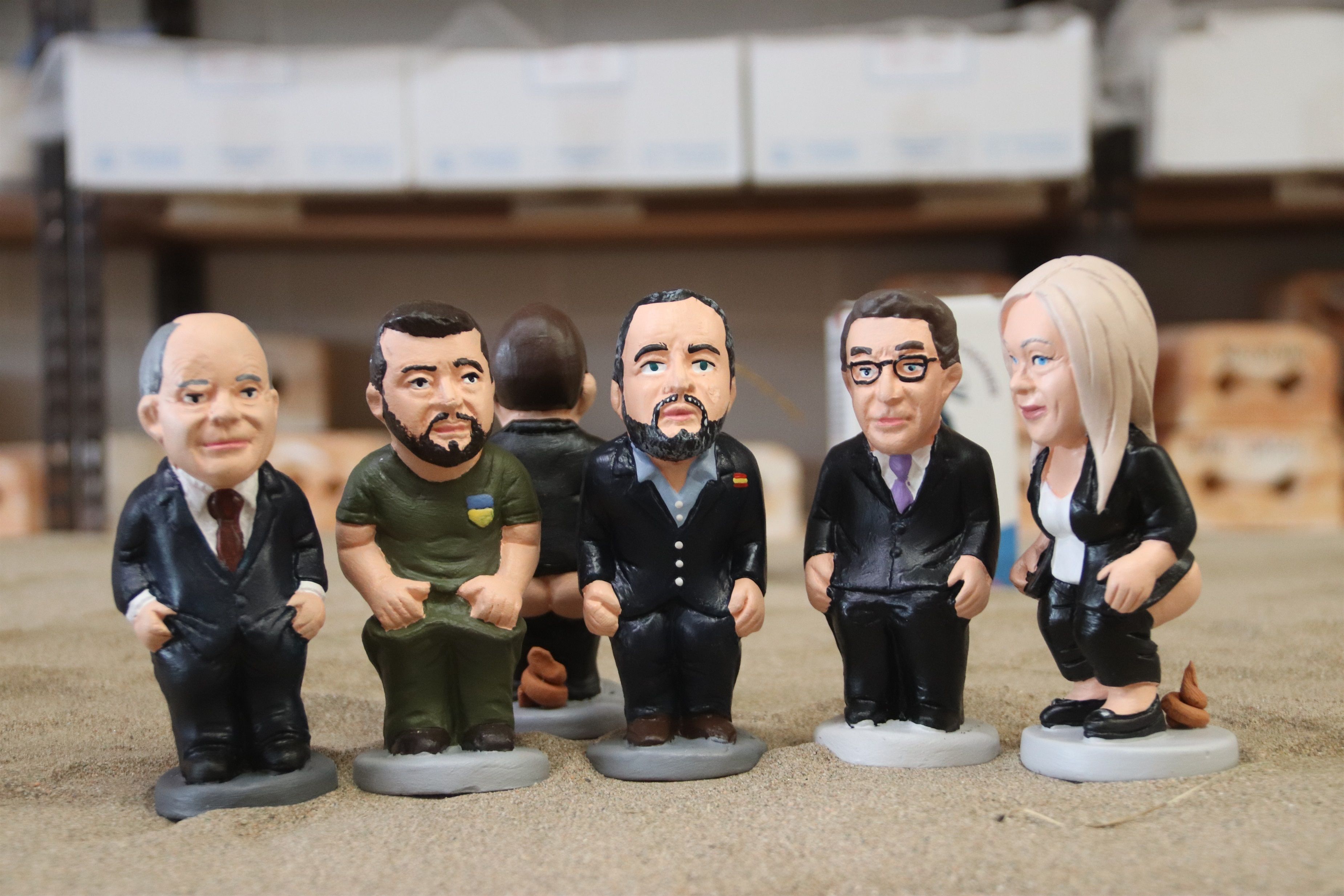 Estos son los 'caganers' más solicitados de 2022