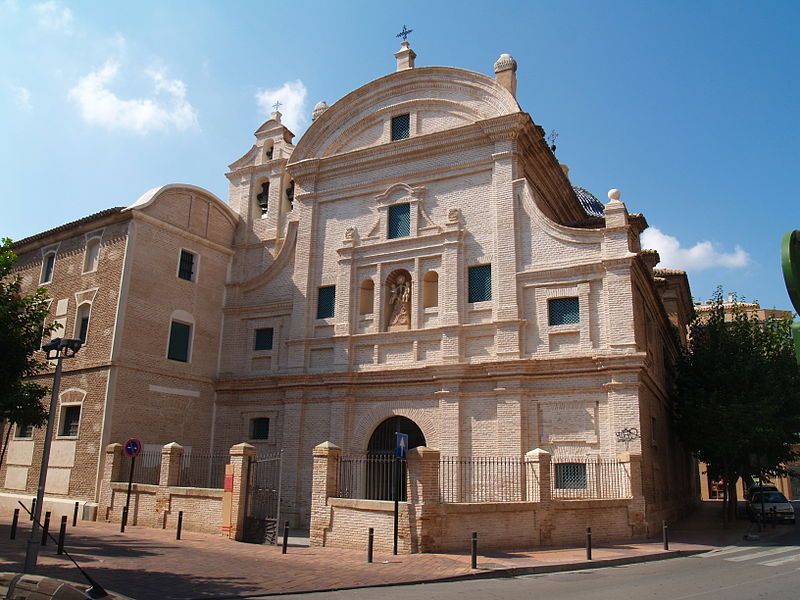 Monasterio e Iglesia de las Agustinas en Murcia. Foto Wikipedia
