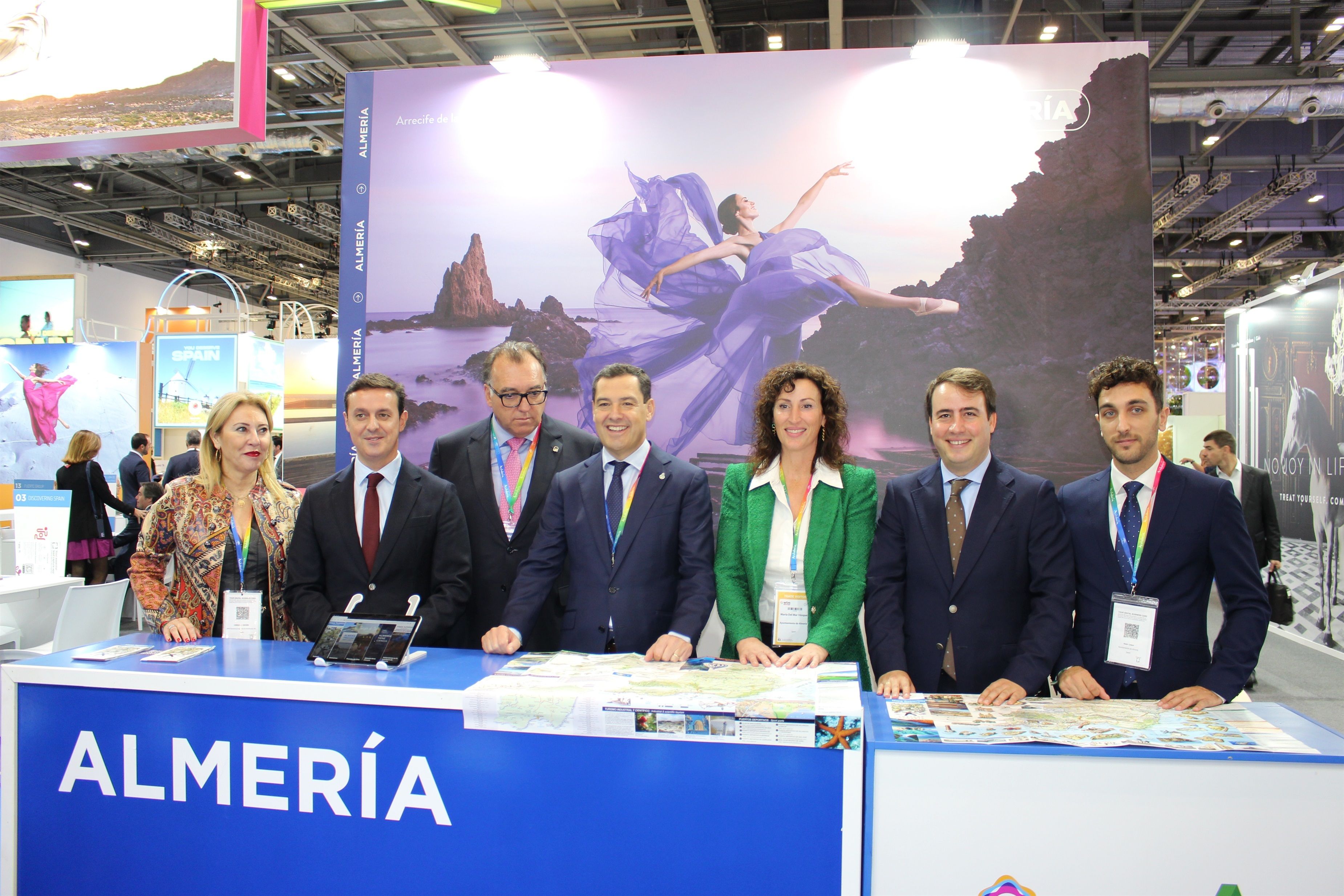 La Diputación de Almería viaja a la World Travel Market de Londres. Foto: Diputación de Almería