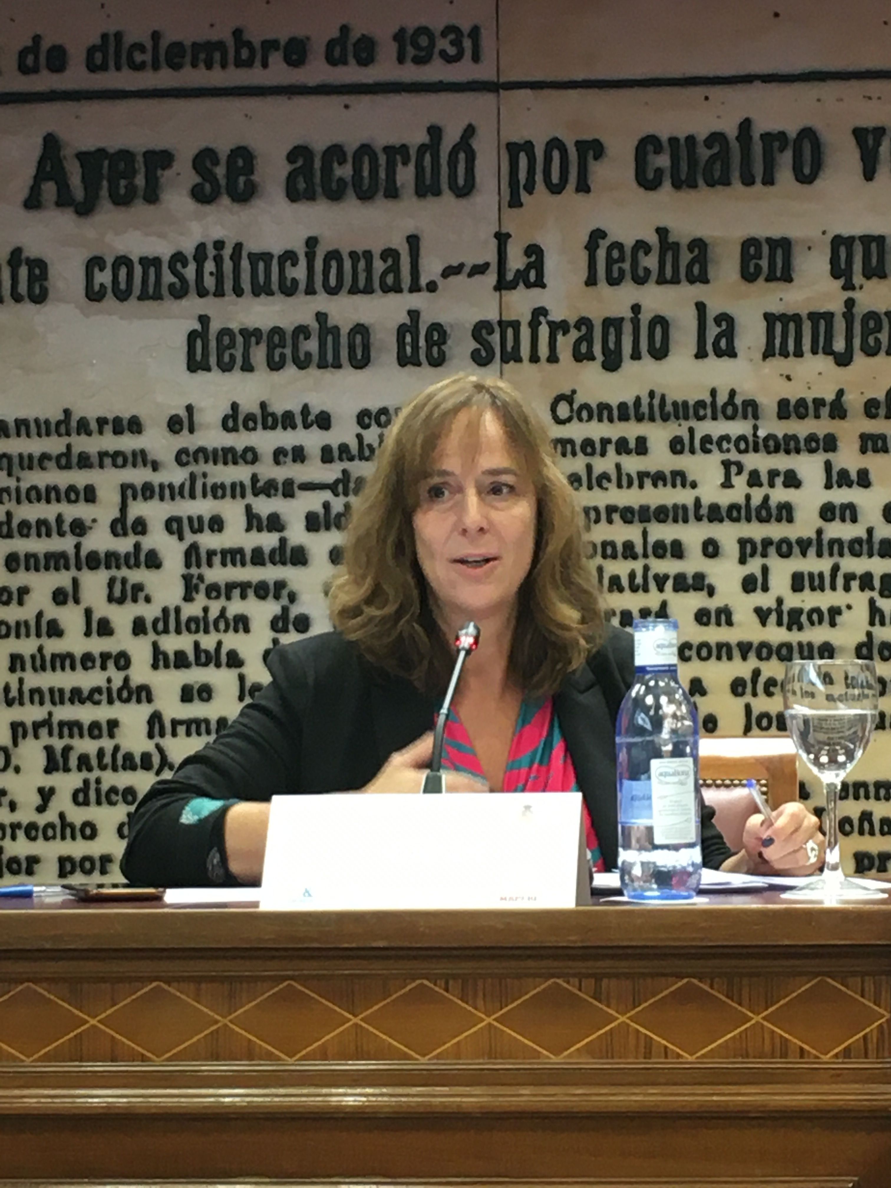 Olimpia del Águila (CEOE) critica a Escrivá por la falta de diálogo para reformar las pensiones