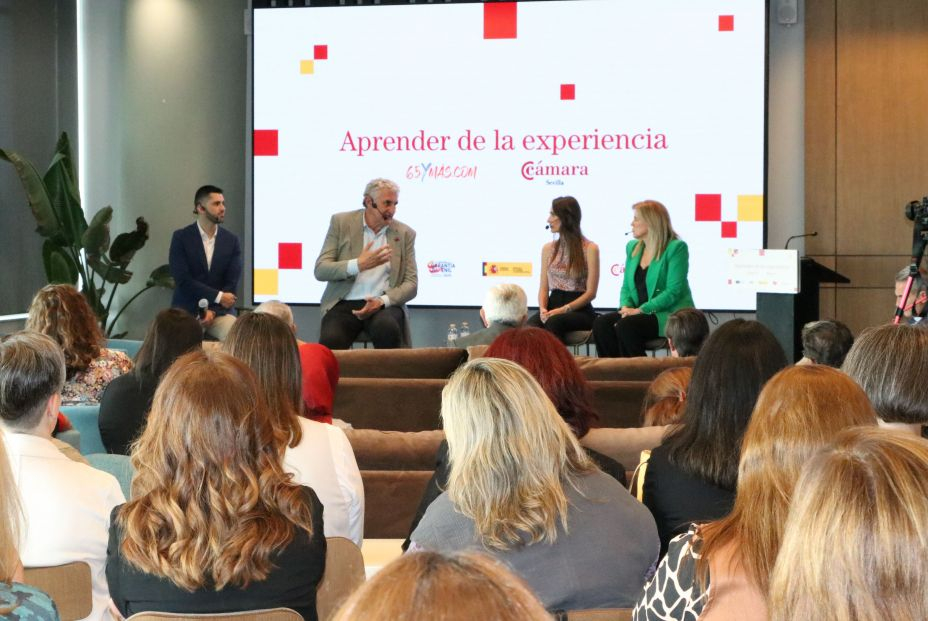 Romay, la Cámara de Comercio de Sevilla y 65YMÁS, unidos en la campaña 'Aprender de la Experiencia'