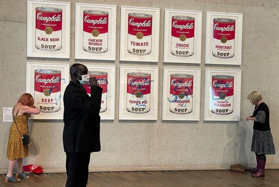 EuropaPress 4797543 latas sopa campbell andy warhol galeria nacional australia son pintadas