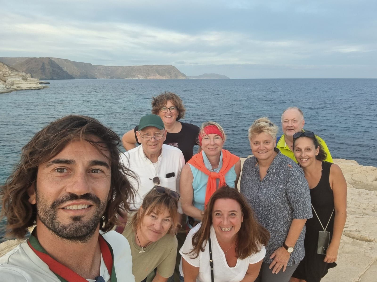 Periodistas alemanes especializados en turismo activo conocen la excelencia de 'Costa de Almería'. Foto: Diputación de Almería 