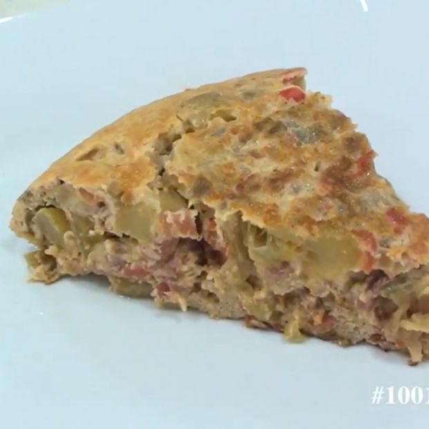 Vídeo receta de tortilla huertana