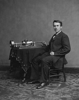 EuropaPress 1453421 fonografo edison precursor vinilo cumple 140 anos