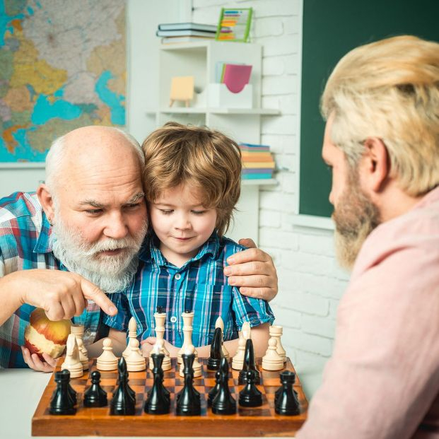 bigstock Portrait Grandpa And Grandson  457751495