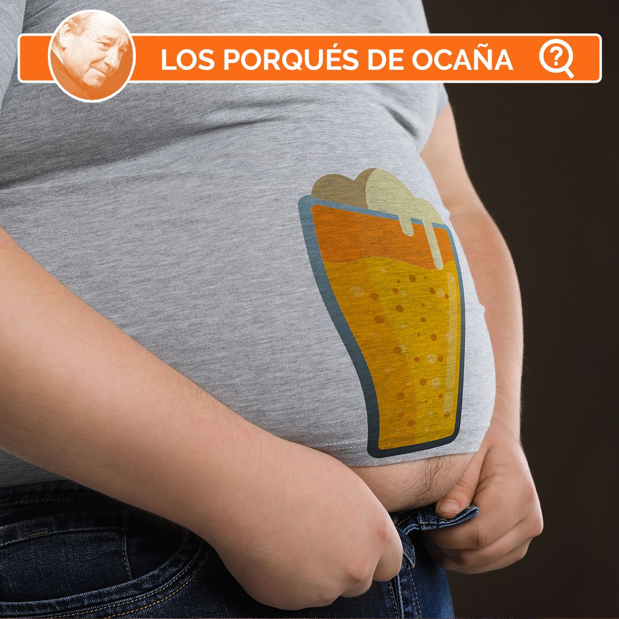 ¿Por qué se habla de barriga cervecera?