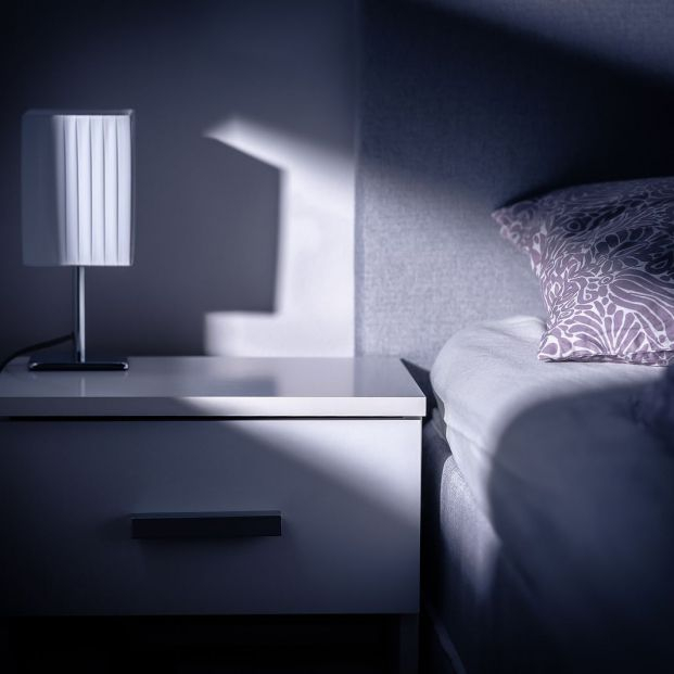 bigstock Moonlight In Bedroom At Night  465504455